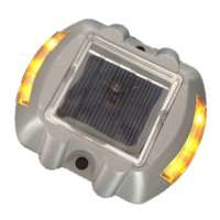 Colorful LED Solar Road Stud Marker For Tunnel Lighting